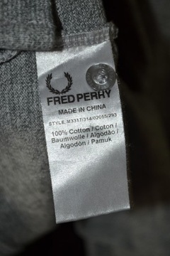 FRED PERRY Oryginalna Bluza Męska S