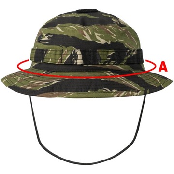 Мужская походная шапка Boonie Mk2 HELIKON Rip-Stop Camo Tiger Stripe S