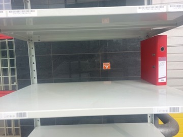 Очень прочная металлическая полка, грузоподъемность 280 x 95 x 60, полки 150 кг, 8 полок.