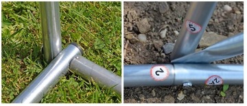 Тоннель из фольги 2х3м, сменная конструкция