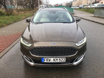 Ford Mondeo V Kombi 2.0 TDCi Bi-Turbo 210KM 2016 FORD MONDEO 2.0 BI-TURBO 210 KM NAJBOGATSZA OPCJA VIGNALE Z NIEMIEC, zdjęcie 1