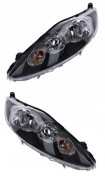 FORD FIESTA REFLEKTOR PRZEDNI LAMPA PRZÓD LEWY + PRAWY ZESTAW