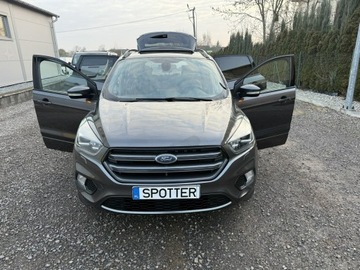 Ford Kuga II SUV Facelifting 2.0 TDCi 150KM 2017 Ford Kuga Śliczna Lift Full Opcja ST-Line 4x4 AWD, zdjęcie 19