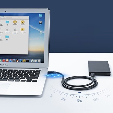 Кабель Ugreen USB-A папа 3.0 5 Гбит/с 3 м