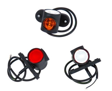 LAMPA LED OBRYSOWA PRZYCZEPY POTRÓJNA OBRYSÓWKA LD