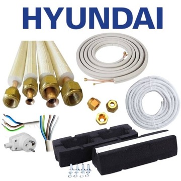 ZESTAW MONTAŻOWY DO KLIMATYZACJI HYUNDAI 7,0KW 5MB
