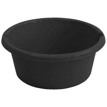 Miska plastikowa Selma 7 l czarna JOTTA