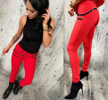 Моделирующие леггинсы LipMar, узкие брюки на молнии, XS 34