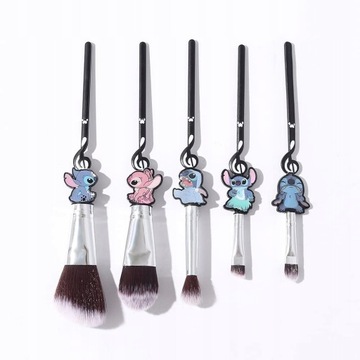 PROFESJONALNY PĘDZLE DO MAKIJAŻU STITCH 5SZT