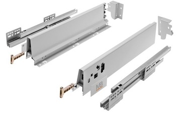 Szuflada Modern Box GTV Szara Niska 450 mm