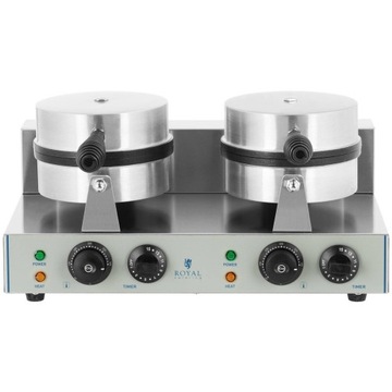 GOFROWNICA 2600W GRILL 2/8 GOFRÓW ŚRED. 17cm WAFLE