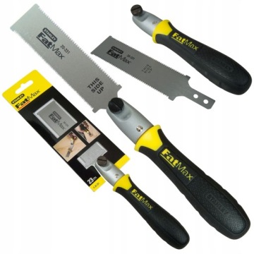 ЯПОНСКАЯ РУЧНАЯ ПИЛА STANLEY FATMAX МИНИ 2-СТОРОННЯЯ 120 ММ ДЛЯ ДЕРЕВА 0-20-331