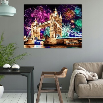 Картина по номерам Биг Бен 40х50см Безопасная нетоксичная акриловая краска