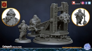 Двемерская катапульта - DL Miniatures - 3D-печать