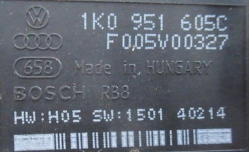 VW SCIROCCO III 1K8 FACELIFT R-LINE SIRÉNA KLAKSON SIGNÁL ALARMU 1K0951605C