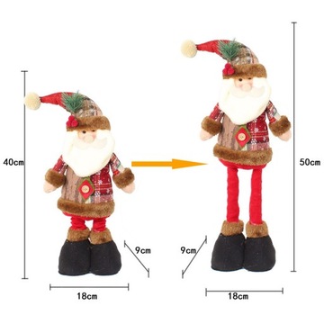 ПОДАРОК ​​РОЖДЕСТВЕНСКИЙ ОЛЕНЬ ФИГУРКА КУКЛА САНТА