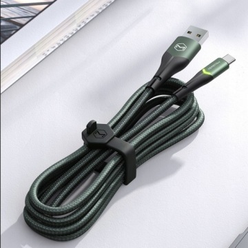 MCDODO USB-C КАБЕЛЬ БЫСТРОЙ ЗАРЯДКИ ДЛЯ SAMSUNG USB ЗАРЯДНОЕ УСТРОЙСТВО ТИП C LED 1M