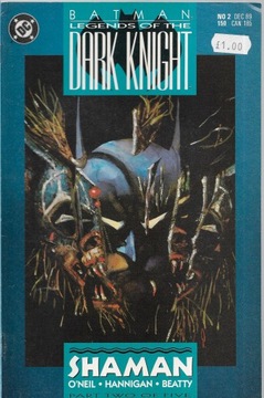 Dc Batman Legends of the Dark Knight Komiks 2/1989 j.ang