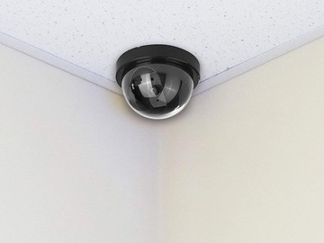 Манекен камеры наблюдения, купол, черный свет