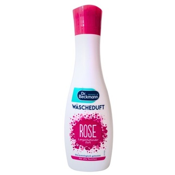 DR BECKMANN Perfumy do prania SKONCENTROWANE do pralki suszarki 250 ml Rose