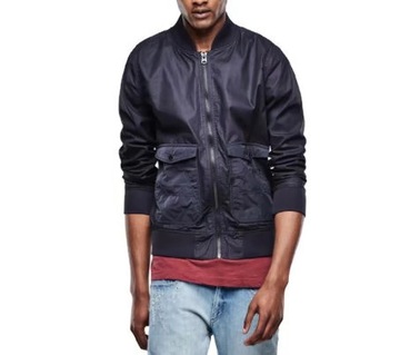 KURTKA G-STAR RAW CROTCH INDIGO BOMBER ROZMIAR M