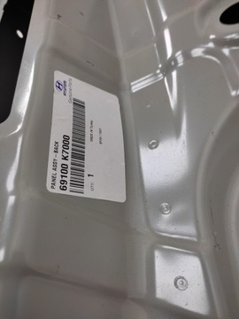 HYUNDAI I10 III PAS TYLNY TYŁ WZMOCNIENIE 2019-