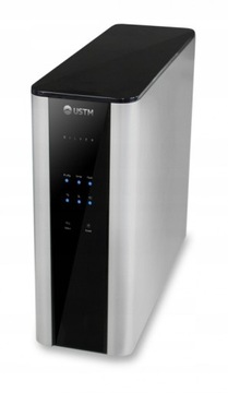 ФИЛЬТР ДЛЯ ВОДЫ ОБРАТНЫЙ ОСМОС USTM RO СЕРЕБРЯНЫЙ НОВЫЙ СТИЛЬ ЧЕРНЫЙ НОСИК