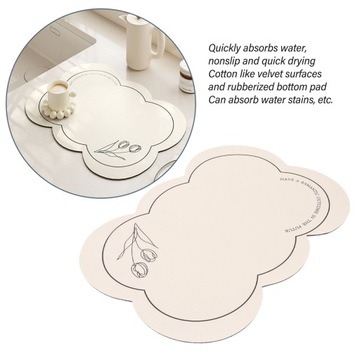 Кофейный коврик Впитывающий, быстросохнущий, устойчивый к