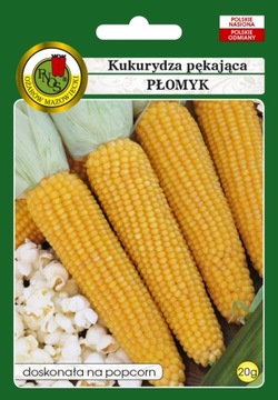 PNOS Kukurydza pękająca na popcorn Płomyk 20g