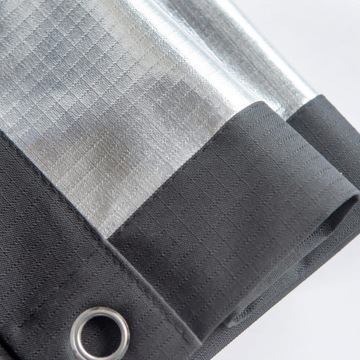 Дорожные шторы Портативные термостойкие серые 48