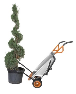 Тачка садовая 8в1 Worx WG050 120л