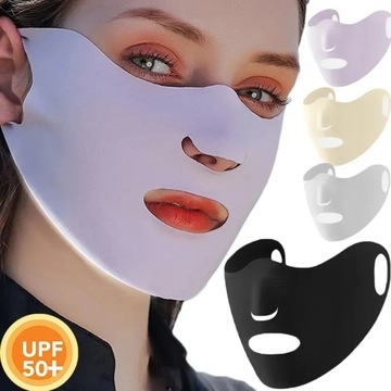 Summer Ice Silk Sunscreen Mask Summer Anti-UV Protection Cycling Face