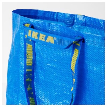 IKEA FRAKTA Średnia torba niebieski36 l