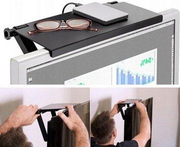 НАВЕСНОЙ ПОЛОЧНЫЙ ДЕРЖАТЕЛЬ ДЛЯ ТВ-МОНИТОРА, ДЕКОДЕРА DVB-T