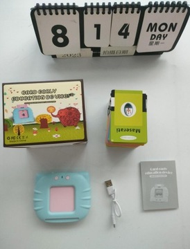 ИГРУШКА ДЛЯ ИЗУЧЕНИЯ АНГЛИЙСКОГО ЯЗЫКА ЧИТАТЕЛЬКА 192 КАРТОЧКИ 384 СЛОВА ОБРАЗОВАТЕЛЬНЫЕ Карточки
