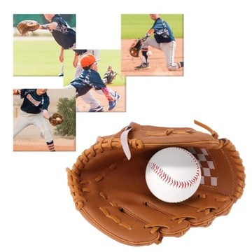 10.5'' Baseball Glove Softball Mitts Training Practice Sports Outdoor Left