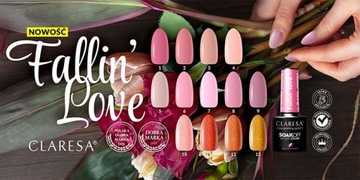 CLARESA ГИБРИДНЫЙ ЛАК ДЛЯ НОГТЕЙ FALLIN' LOVE 9 -5G