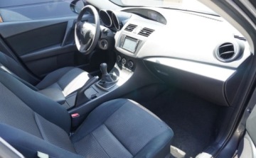 Mazda 3 II Sedan Facelifting 1.6 MZR 105KM 2013 Mazda 3 Bezwypadkowa Serwisowana 1-Wlasciciel Navi Kliamtronik Alufelgi, zdjęcie 8