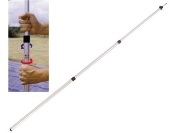 Słupek teleskopowy - regulowany 95-230cm stelaż