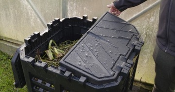 Компостер 1-камерный Patrol group 1000 л, черный