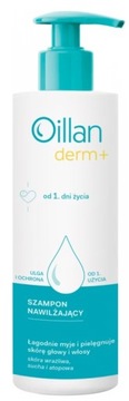 OILLAN DERM+ Dermatologiczny szampon nawilżający 180ml