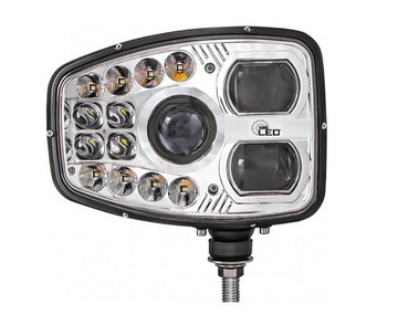 КОМПЛЕКТ СВЕТОДИОДНЫХ ДОРОЖНЫХ ФОНАРЕЙ ПЕРЕДНИХ ФАР ДХО 2 шт. JCB CAT ДЛЯ ЭКСКАВАТОРА