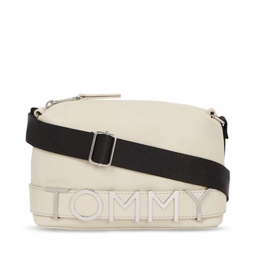 TOMMY JEANS CAMERA BAG - TOREBKA BEŻOWA DAMSKA