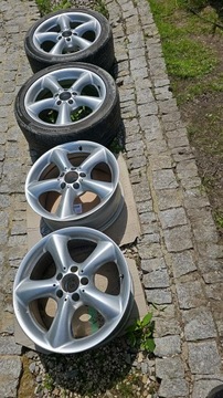 2× DISK HLINÍK MERCEDES-BENZ OE CLK 7.5" X 17" 5X112 ET 36
