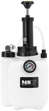 Комплект для прокачки тормозов, ручной вакуумный тестер, 3 л