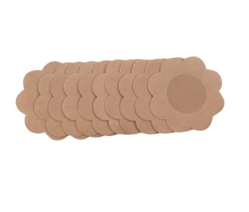 Наклейки на соски, пластыри на соски, накладки на соски, наклейки на грудь, БЕЖЕВЫЙ