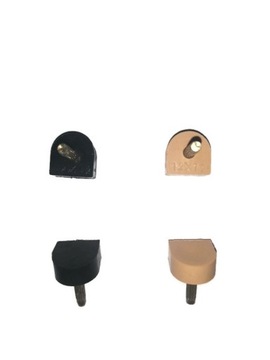 Fleki Fleczki MARKOWE bolec metal 2,9 mm 12 x 12mm