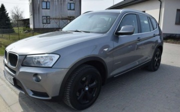 BMW X3 F25 SUV 2.0 20d 184KM 2011 BMW X3 2.0D 4x4 185KM Oryginal Lakier 2 KPL Alufelg Sprowadzony 2.0, zdjęcie 4
