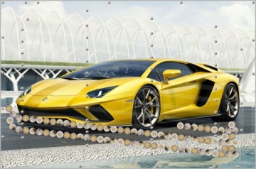 Уникальная подарочная копилка XL номиналом 5 злотых с автоматическим выводом средств на различные автомобили