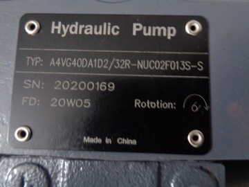 Гидравлический насос A4VG40DA1D2/32R Hydromatik Rexr